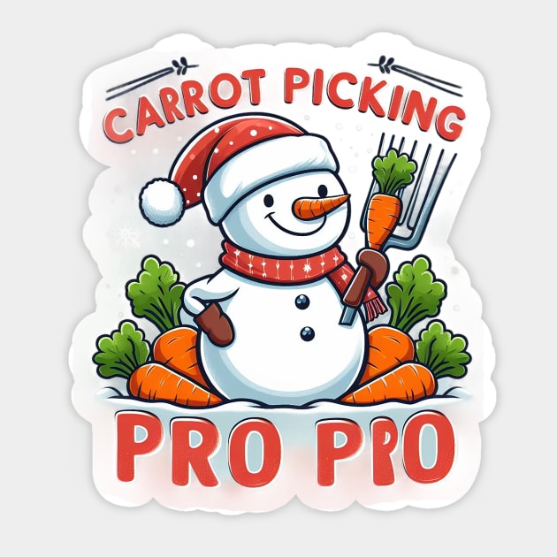 Carrot Picking Pro Sticker by ramith-concept